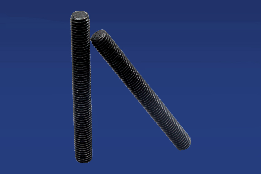 B7 Threaded rod black