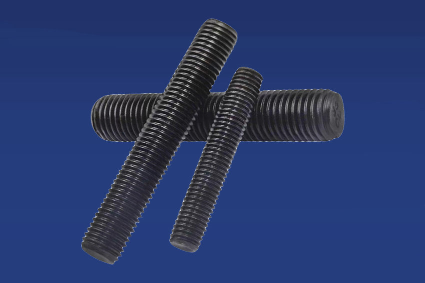 B7 Threaded rod black